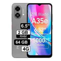 ZTE - Celular Blade A35e 2GB Ram +64GB Gris