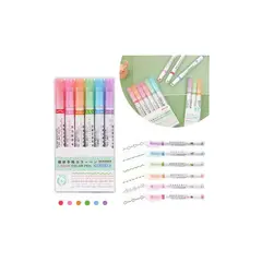 GENERICO - Plumones Tipo Rodillo Decorativos Mágicos