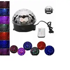 ITELSISTEM - Parlante Esfera Luces Sicodelicas Fiesta Bluetooh bola