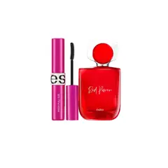 ESIKA - Perfume Red power + Mascara mega full size Apa negro