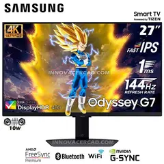 SAMSUNG - Monitor Odyssey G7 LS27DG700ELXPE 27 4K IPS 144Hz 1MS