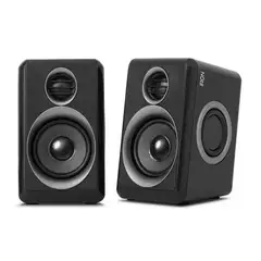 MICRONICS - Parlante Gamer IRON BLACK MIC S314B 2.0 USB 2.75 RMS:10W