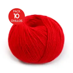 MICHELL - Lana para Tejer Baby Alpaca Indiecita DK - Pack x 10