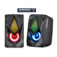 MICRONICS - Parlante CORSAIR BLACK MIC S309-9 2. 0 RGB 2