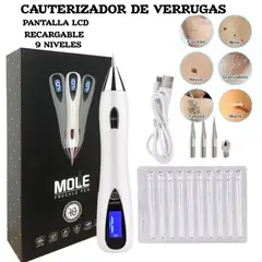 GENERICO - Eliminación de VERRUGAS + LUNARES Cauterizador plasma RECARGABLE