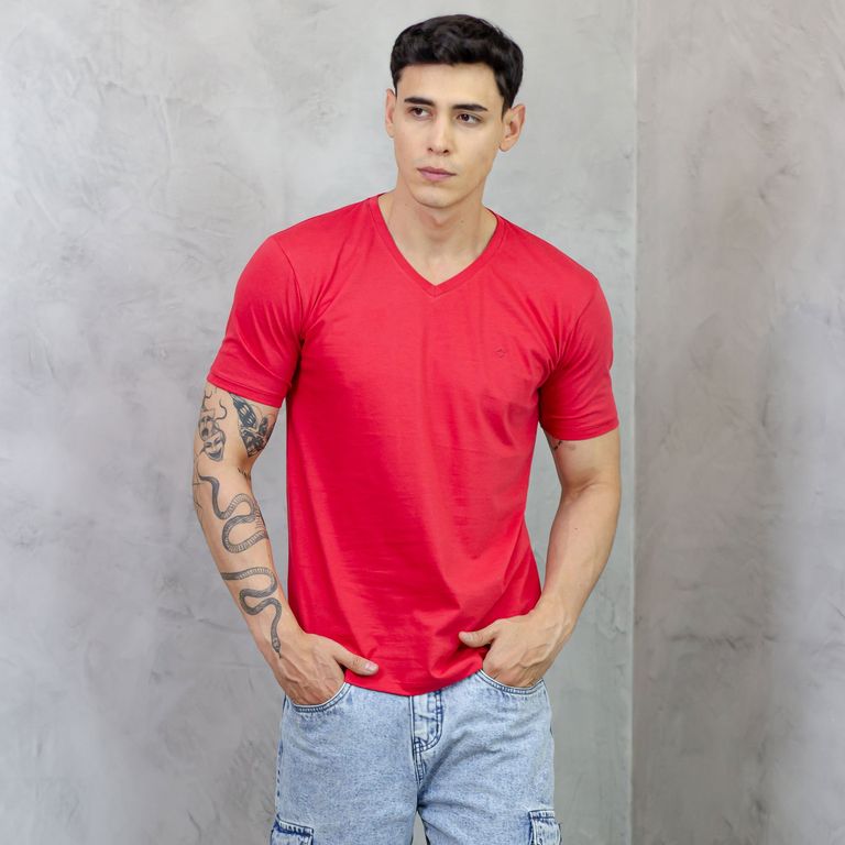 POLO SLIM FIT CABALLERO MC - JERSEY 100% ALGODON