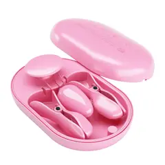PRETTY LOVE - Vibrador Estimulador Pezones Pinzas Electroestimulación Nipple Clip