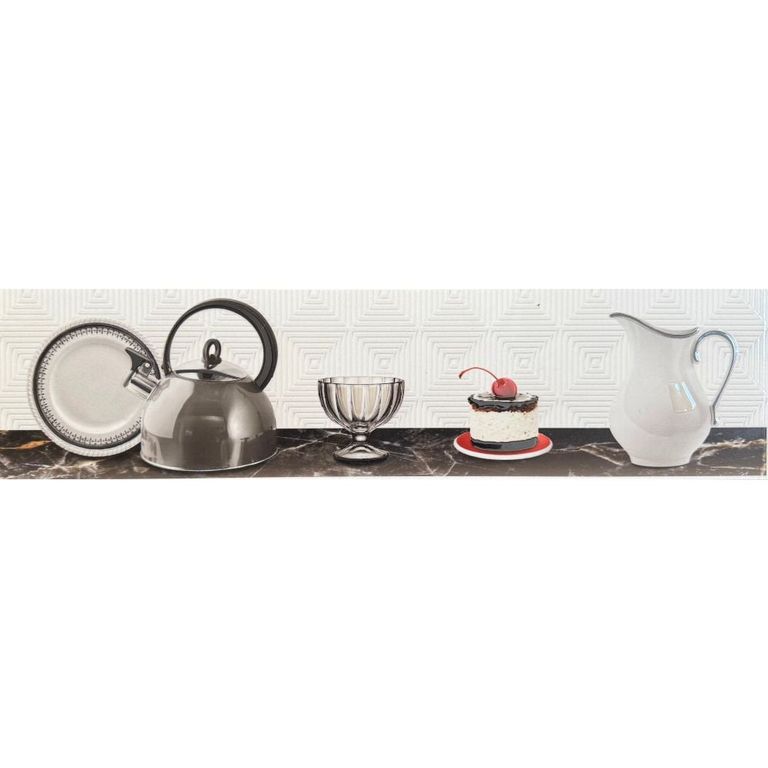 Adriana 15X60CM- Decorados HD Silver - UNIDAD