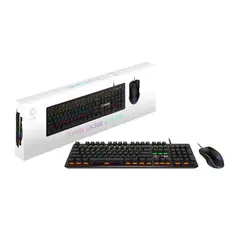 MSI - KIT DE TECLADO Y MOUSE GK300 COMBO TECLADO MECANICO MAS MOUSE RGB