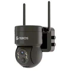 TEROS - CÁMARA SOLAR TE-90603N INTELIGENTE RESOLUCIÓN 3 MP WI-FI NEGRO