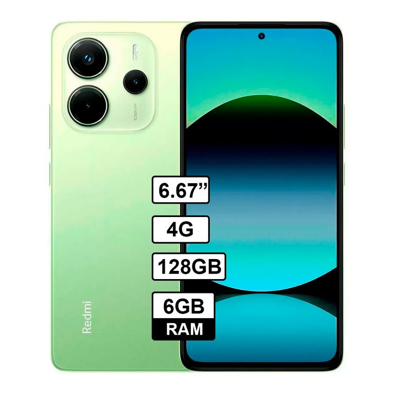 Celular Redmi Note 14 4G 6GB RAM/ 128GB VERDE