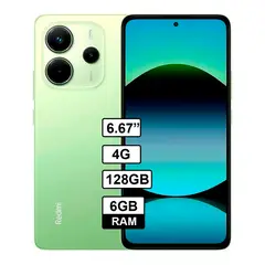 XIAOMI - Celular Redmi Note 14 4G 6GB RAM/ 128GB VERDE