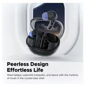 SOUNDPEATS - Audifonos Clear IPX4 Negro