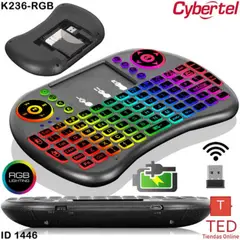 CYBERTEL - TECLADO SMART PIXEL CYB K236-RGB MINI LED WIFI TOUCH
