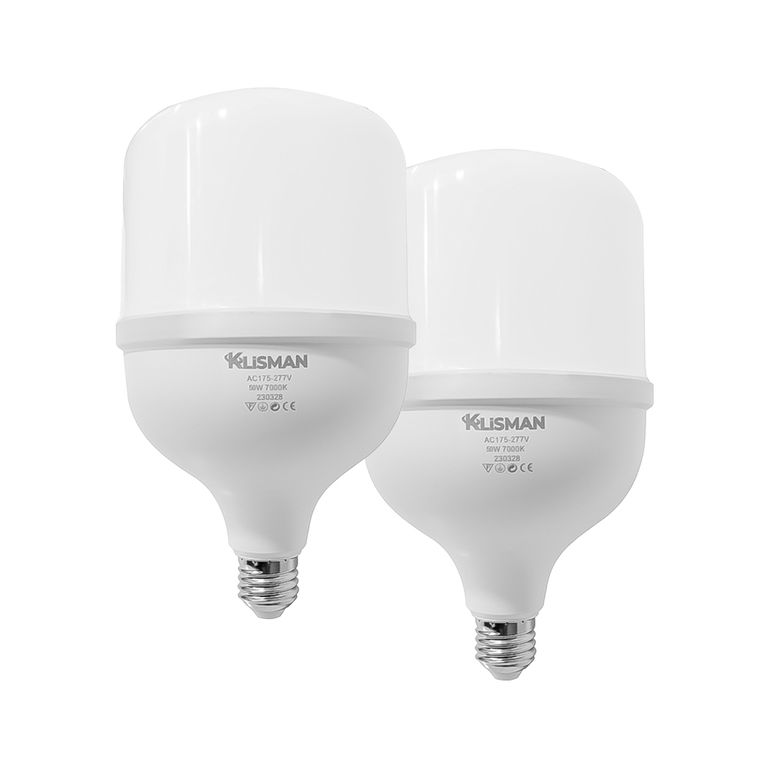 Pack x2 foco bombilla 50W E27