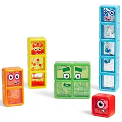DISNEY - Botellas sensoriales de 1 -5 Number Blocks