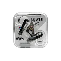 TEROS - Audífonos TE-8072N Bluetooth TWS Blancos