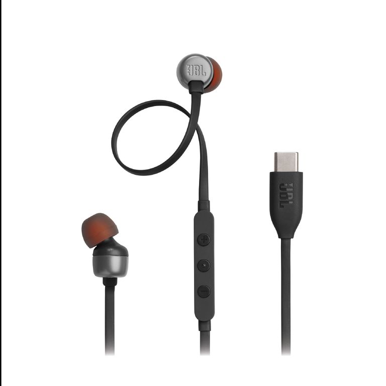 Audifonos Tune 310c Pure Bass Conectividad Usb-C Con Micro Negro