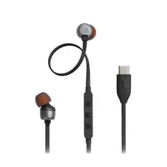 JBL - Audifonos Tune 310c Pure Bass Conectividad Usb-C Con Micro Negro