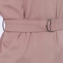 MOCALY - Vestido Corto Chalis Mujer