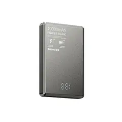 REMAX - Power Bank Inalámbrico Magnético RPP-109 10000mAh 20W Gris