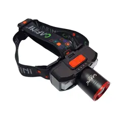 CAFINI - Linterna Frontal Recargable son Sensor10w