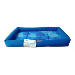 GENERICO - CAMA PARA PERRO TAPETE EXTRA GRANDE COLOR AZUL