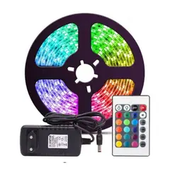 GENERICO - Cinta LED RGB con Control Iluminación Decorativa para Todo Espacio