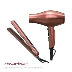 GAMA - Pack Marula Plancha Starlight + Secadora Tempo