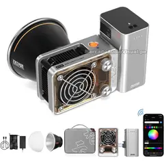 ZHIYUN - Molus X60 Combo BiColor - Luz Led de Estudio Fotografia y Video