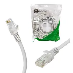 GENERICO - CABLE PATCH CORD BEIGE CAT 6 30M DELCOM