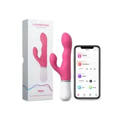 LOVENSE - Consolador Vibrador Dual Nora