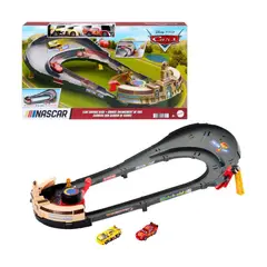 HOT WHEELS - Cars Circuito de Carrera Nascar Cambio de Carril