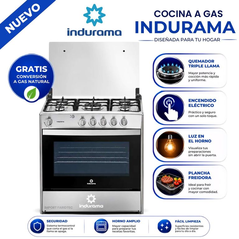 Cocina Cantabria 5 Hornillas Croma