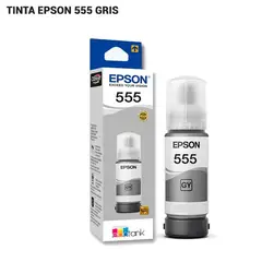 EPSON - Tinta ORIGINAL 555 GRIS L8160/ L8180