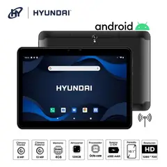 HYUNDAI - Tablet HYTAB PLUS 10LB4 4G LTE 4GB RAM 128GB 10 pulg. HD HT10LB4MSGNA01