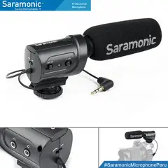 SARAMONIC - - SR-M3 - Micrófono de Cañon Boom
