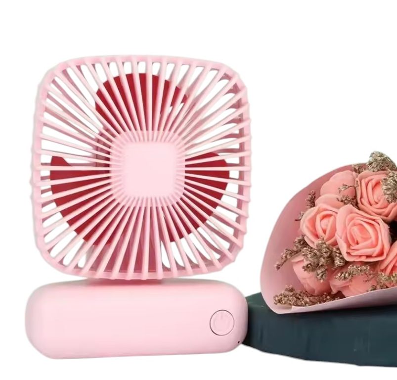 MINI VENTILADOR PORTATIL DE ESCRITORIO RECARGABLE 3 VELOCIDADES