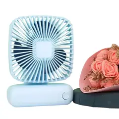 GENERICO - MINI VENTILADOR PORTATIL DE ESCRITORIO RECARGABLE 3 VELOCIDADES