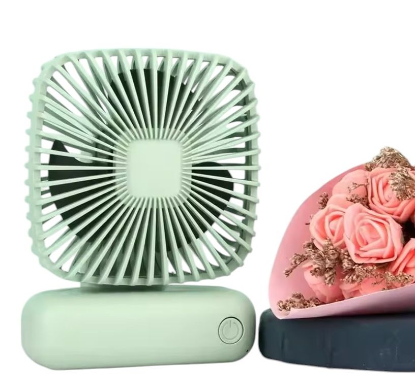 MINI VENTILADOR PORTATIL DE ESCRITORIO RECARGABLE 3 VELOCIDADES