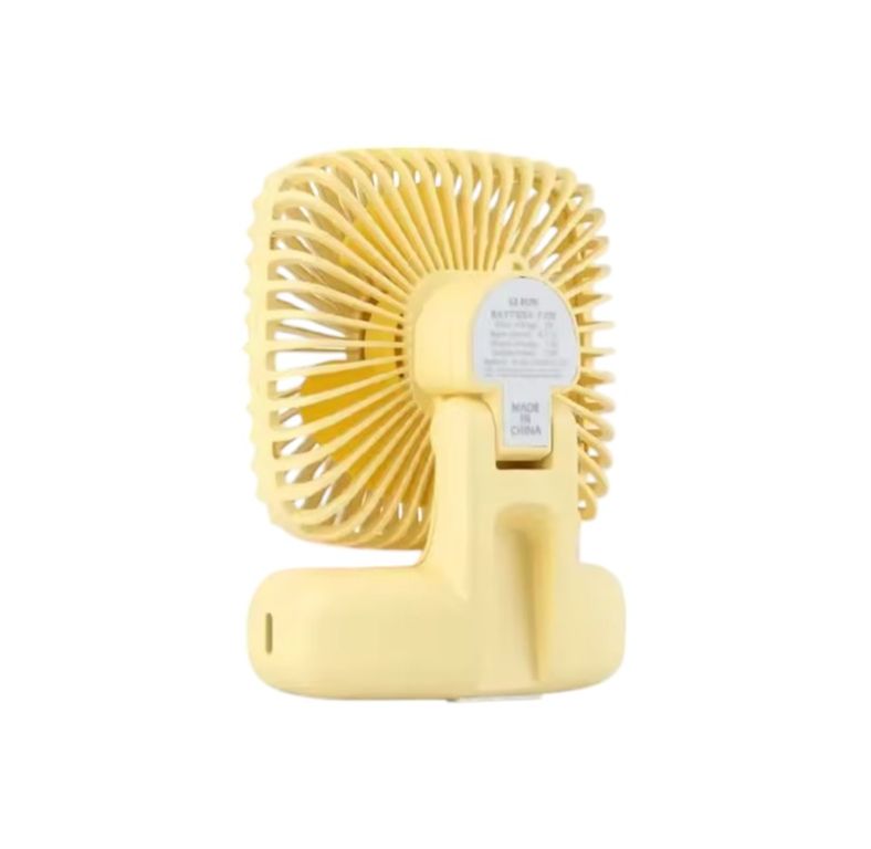 MINI VENTILADOR PORTATIL RECARGABLE DE MANO 3 VELOCIDADES