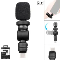 SARAMONIC - SmartMic UC Mini - Micrófono omnidireccional para SmartPhone