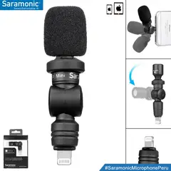 SARAMONIC - SmartMic Di Mini - Micrófono omnidireccional para SmartPhone