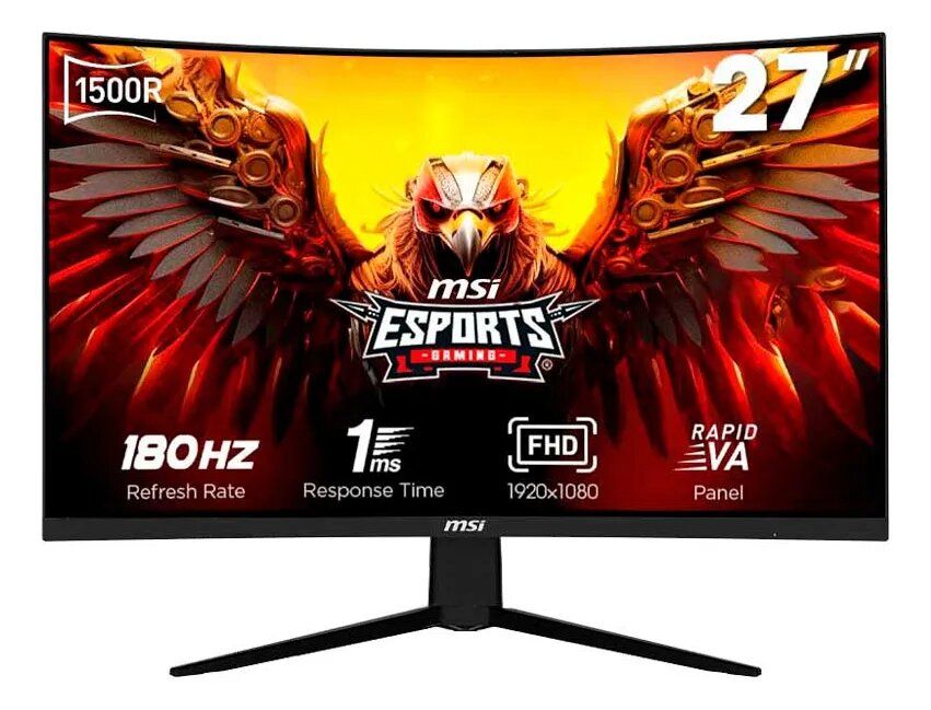 Monitor Curvo G27C3F 27 Full HD 180HZ 1MS 1500R