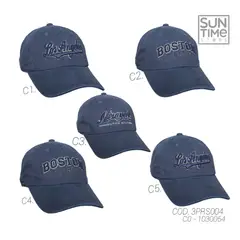 SUNTIME - GORRA PRELAVADA UNISEX 3PRS004 AZUL SPORT 1030054