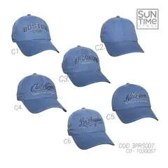 SUNTIME - GORRA PRELAVADA UNISEX 3PRS007 AZUL SPORT 1030057