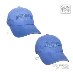 SUNTIME - GORRA PRELAVADA UNISEX 3PRS009 AZUL SPORT 1030059