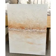 GENERICO - Cuadro Arte Sunset Time textura sobre lienzo