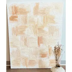 GENERICO - Cuadro Arte Geometric Orange