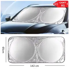 INSPIRA MARKET - Parasol Retráctil Para Parabrisas para Auto Proteccion UV